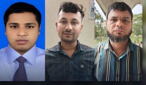 ফেনীতে চেক জালিয়াতির অভিযোগে উপজেলা পরিষদের তিন কর্মচারী গ্রেপ্তার