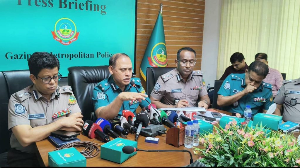 অপরাধ দমনে জিএমপির ছয় মাসের ‘সাঁড়াশি’ সাফল্য, গ্রেপ্তার ৩,২১৭