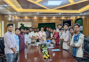 অধ্যাপক ড. বাহানুরকে বাংলাদেশ ভেটেরিনারি স্টুডেন্টস ওয়েলফেয়ার এসোসিয়েশনের শুভেচ্ছা