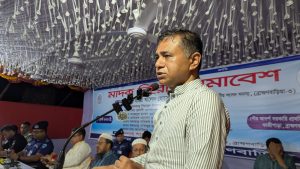 ব্রাহ্মণবাড়িয়ায় মাদক বিরোধী সমাবেশে প্রকৌশলী খালেদ হোসেন মাহবুব শ্যামল এমপি