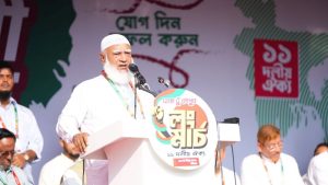 ৮ দফা যেকোনো সময় এক দফায় পরিণত হতে পারে: জামায়াত আমির