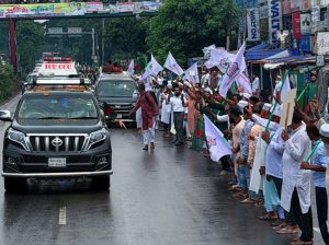 চট্টগ্রাম অভিমুখে ১১ দলীয় ঐক্যের ‘লং মার্চ’ শুরু